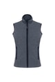 Dames Fleece bodywarmer Kariban K906 FRENCH NAVY HEATHER
